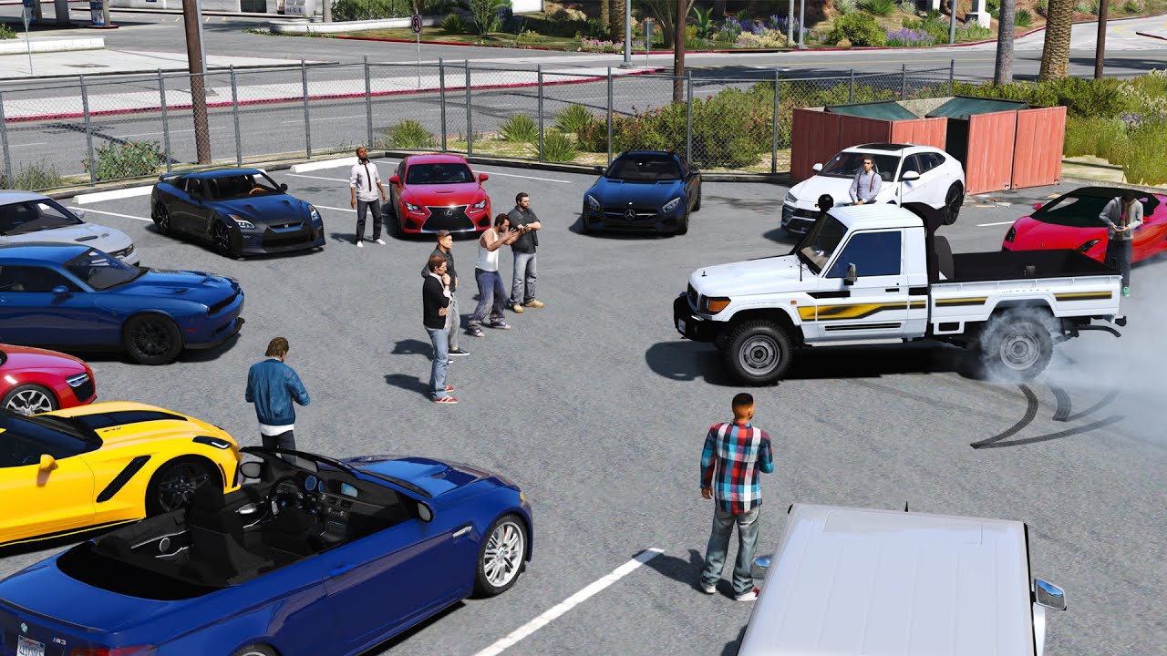 رجل غني اهانه سائق الشاص وأراد معاقبته واتفق مع العصابات للتصدي له | فلم قراند 5 - GTAV