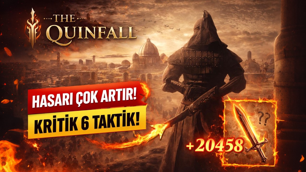 Hasarın Düşük mü? Çoğu Oyuncunun Bilmediği 6 Kritik Yöntem! | The Quinfall Hasar Nasıl Artırılır?