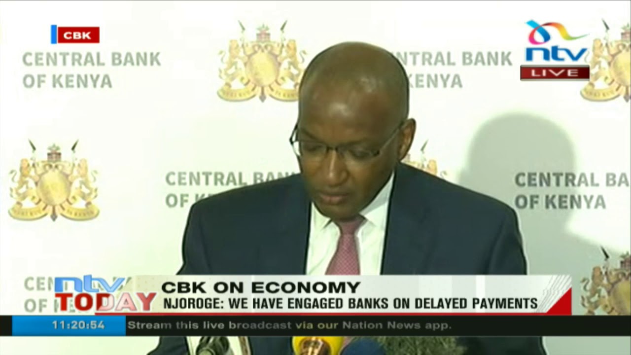 CBK governor Patrick Njoroge on NYS scandal - Full statement