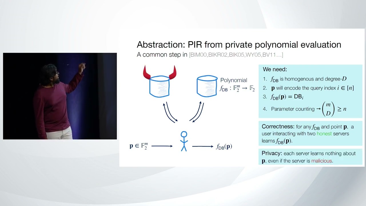 Private Information Retrieval (Eurocrypt 2026)