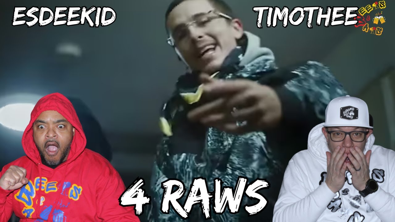 ESDEEKID & TIMOTHEE CHALAMET CAME IN SWINGING 😱🔥 | “4 RAWS” Reaction — IS THIS REAL???