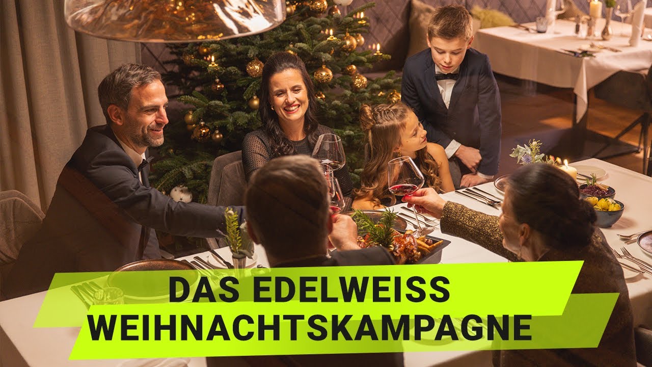 DAS EDELWEISS Weihnachtskampagne