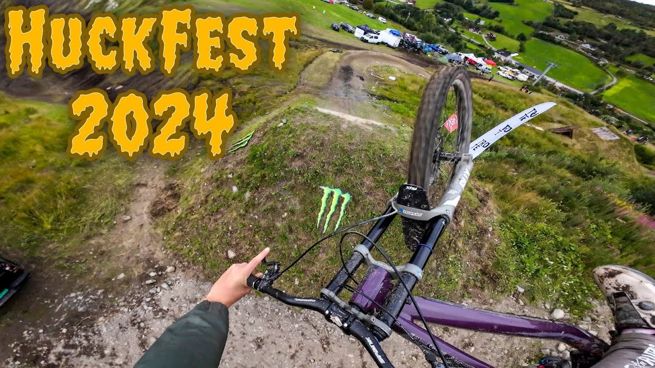 LES PLUS GROS SAUTS DE VTT en NORVÈGE! (HuckFest 2024)