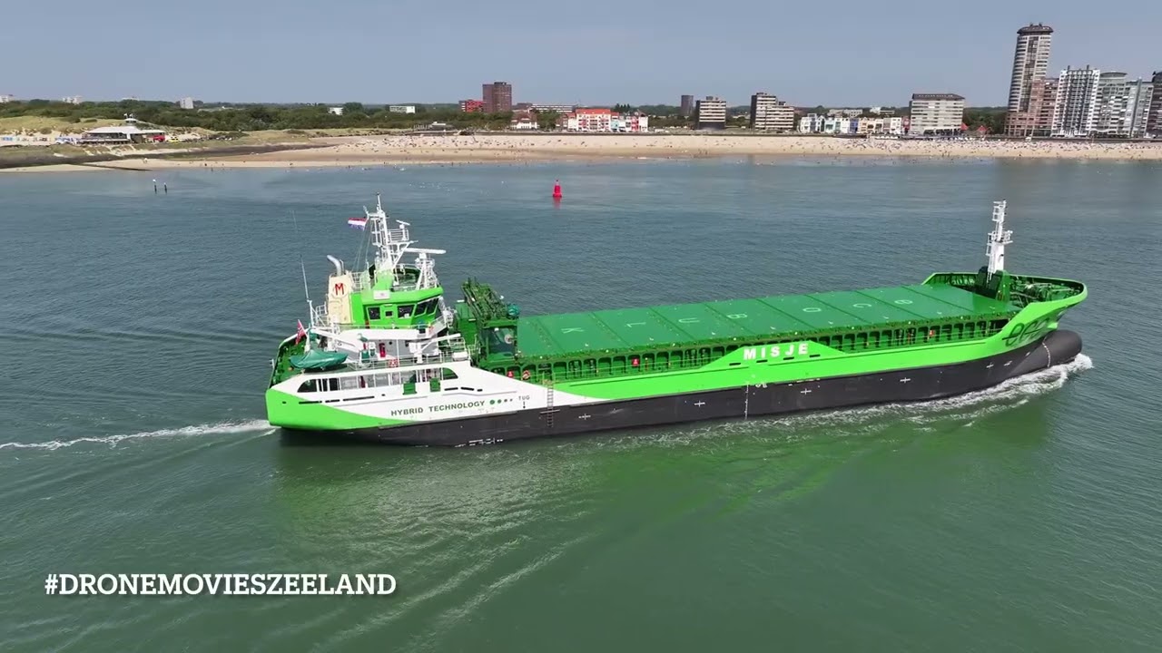 MISJE IRIS on the Western Scheldt near Vlissingen