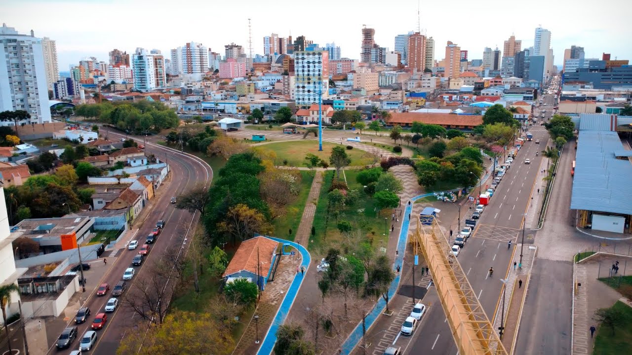 ES AUDIOVISUAL | CAPTAÇÃO DE DRONE | CENTRO DE PONTA GROSSA - PARANÁ #pontagrossa #paraná #drone