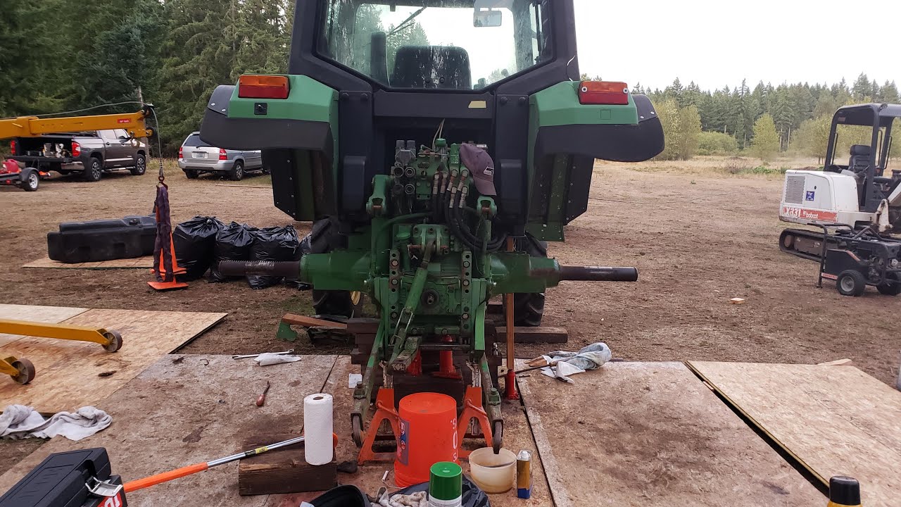 Fixing John Deere 6400 breaks 