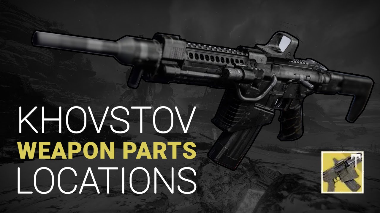 Destiny | All Khovstov Weapon Part Locations Guide