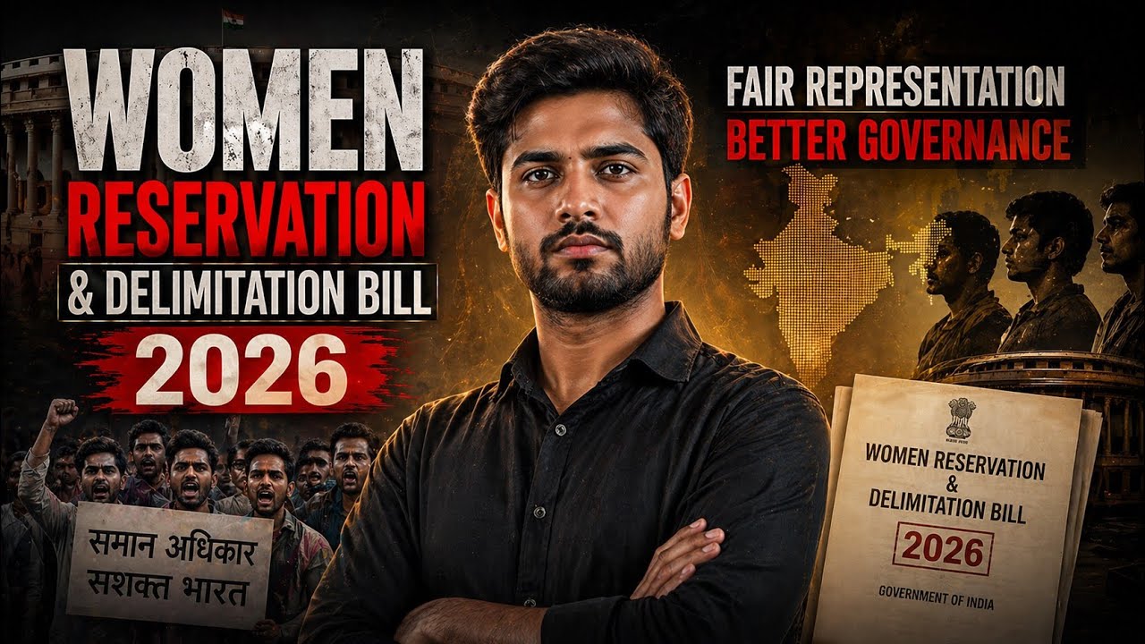Women&rsquo;s Reservation & Delimitation Bill Explained: Census & North vs South Issue #womenreservation