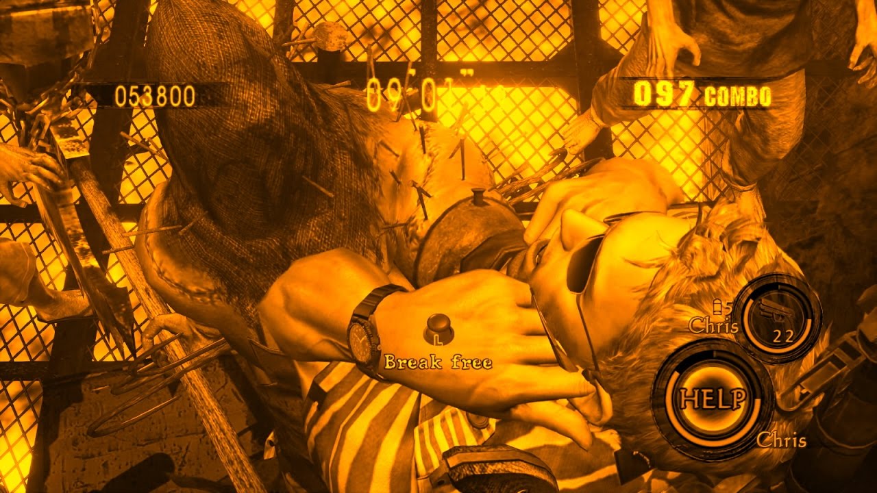 Resident Evil 5 Mercs United - Prison DUO - (Safari Chris/Warrior Chris) - 883K
