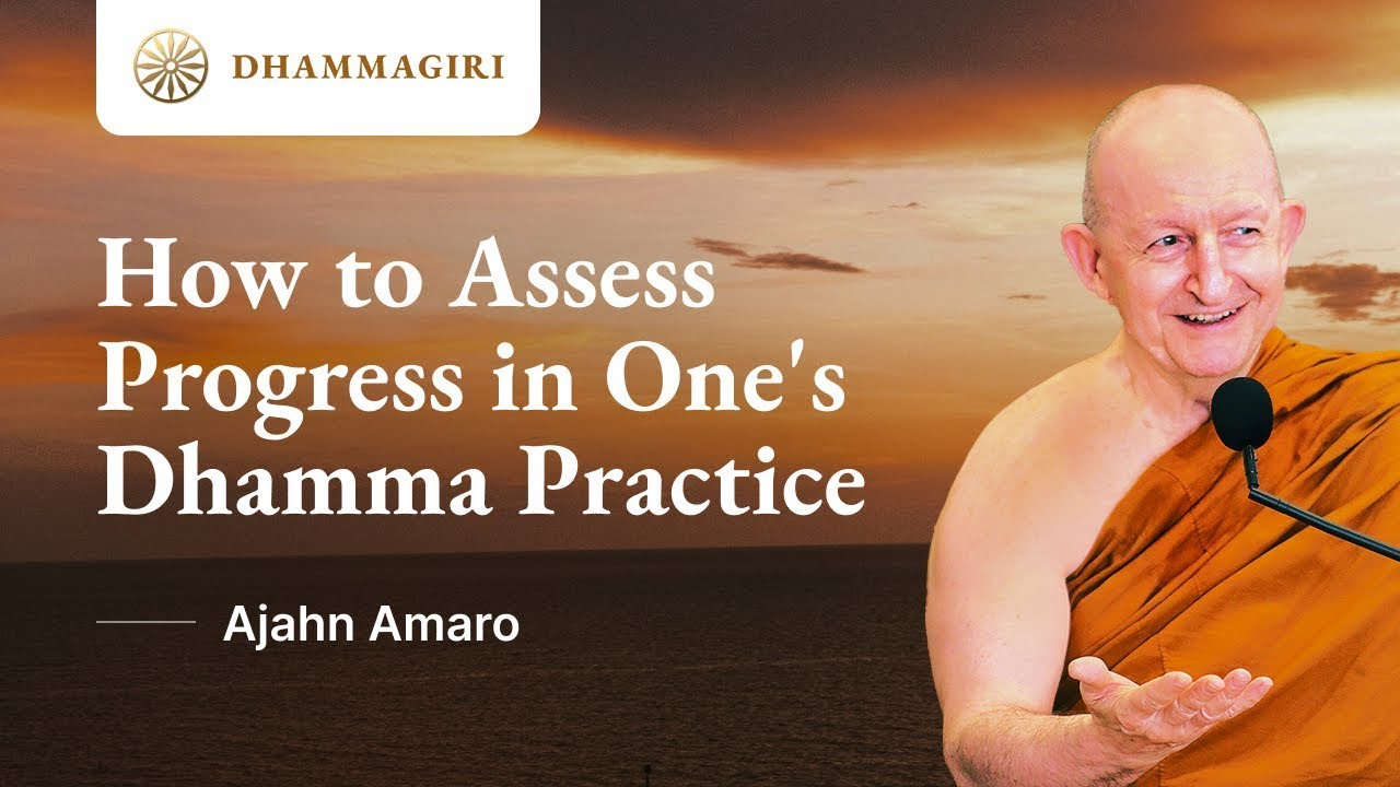 Ajahn Amaro Q&A: How can I judge the progress of my Dhamma practice? | Buddhism | Meditation