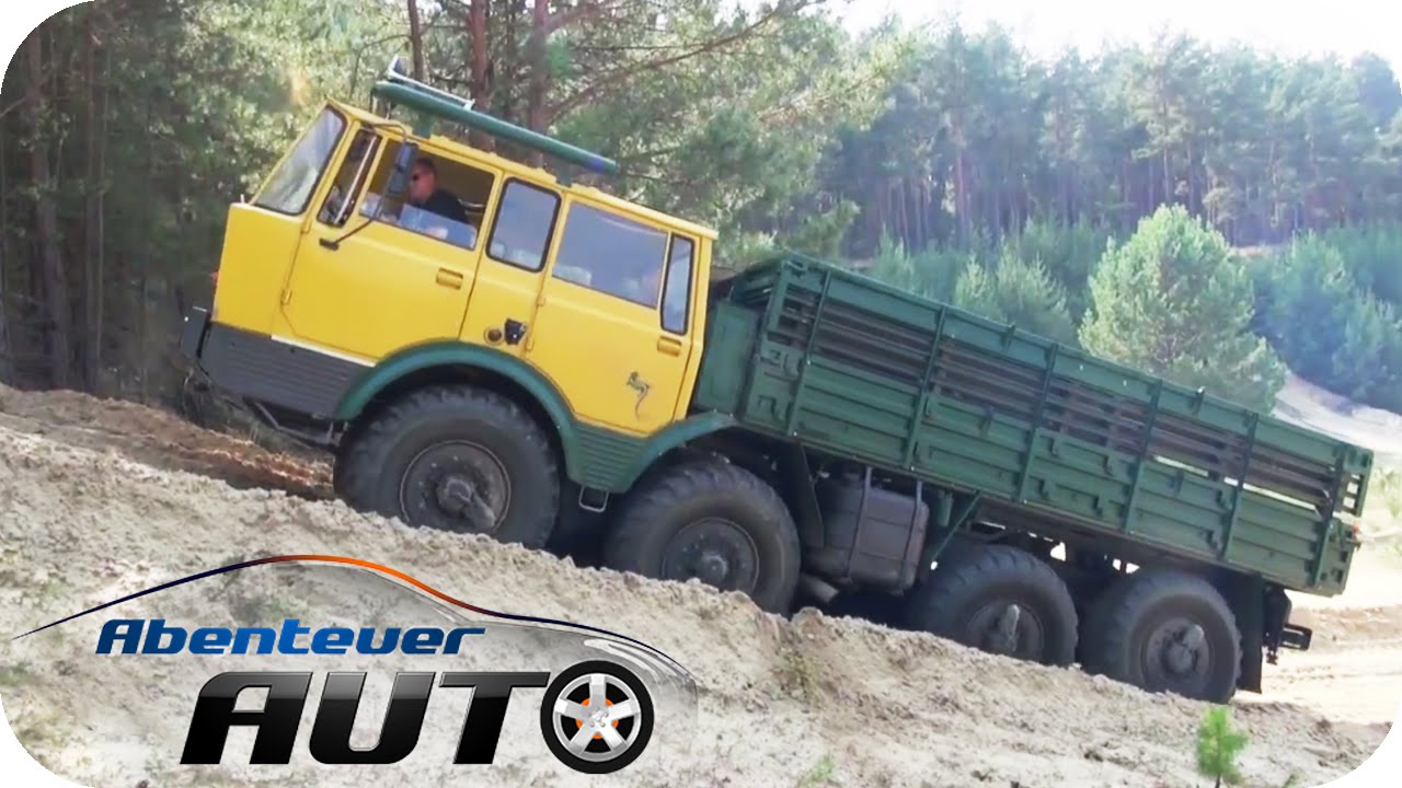 Offroad - Mit dem Tatra 8x8 über Stock und Stein | Abenteuer Auto Classics