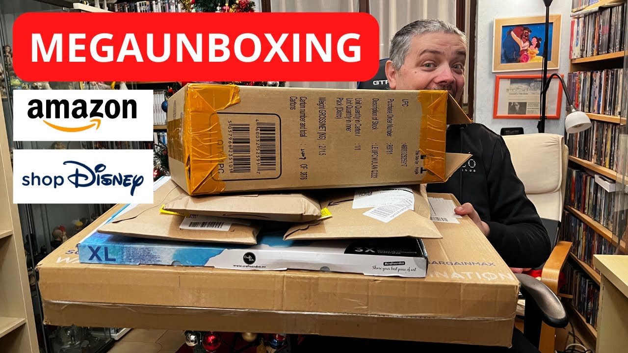 Mega Unboxing - Amazon e Disney Limited