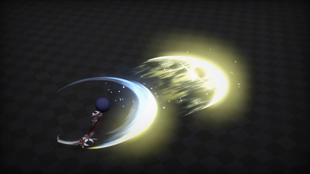 Night Elf Scythe VFX - Godot