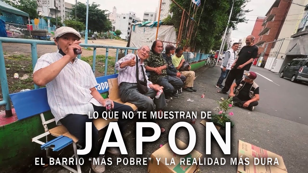 La DURA VIDA en el BARRIO MÁS POBRE DE JAPÓN | Lo que NO TE MUESTRAN.