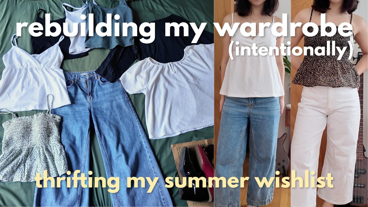 Rebuilding my Wardrobe (without buying everything new) | Slow Fashion Diaries