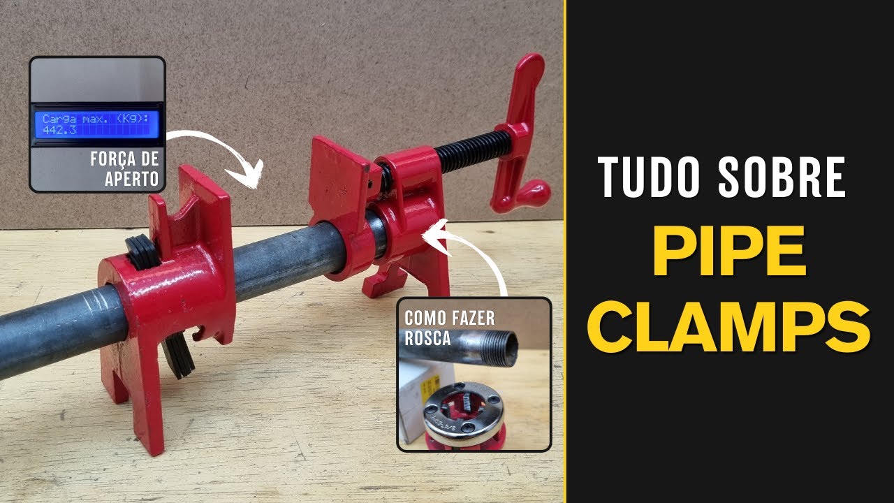 PIPE CLAMPS - Tudo que aprendi montando os meus