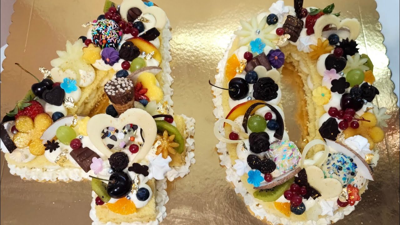 torta compleanno di Pan di Spagna nr 40 anni