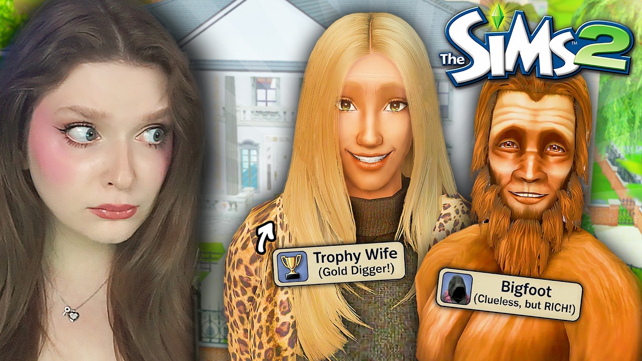 The Sims 2 but I made the most sick and twisted couple to ever exist