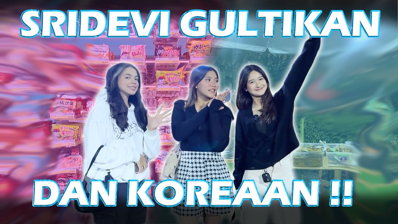 GENCYANA !! SRIDEVI KULINERAN MALAM, SAMPE MUNTAH - MUNTAH NYOBAIN NATTO #sridevida5 #vlog #sridevi