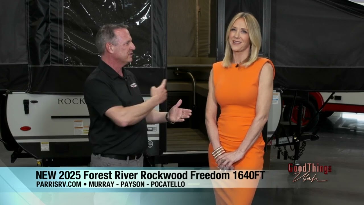 2025 TENT TRAILER REDESIGN | KTVX with Brett Parris in the Rockwood Freedom Series 1640FT