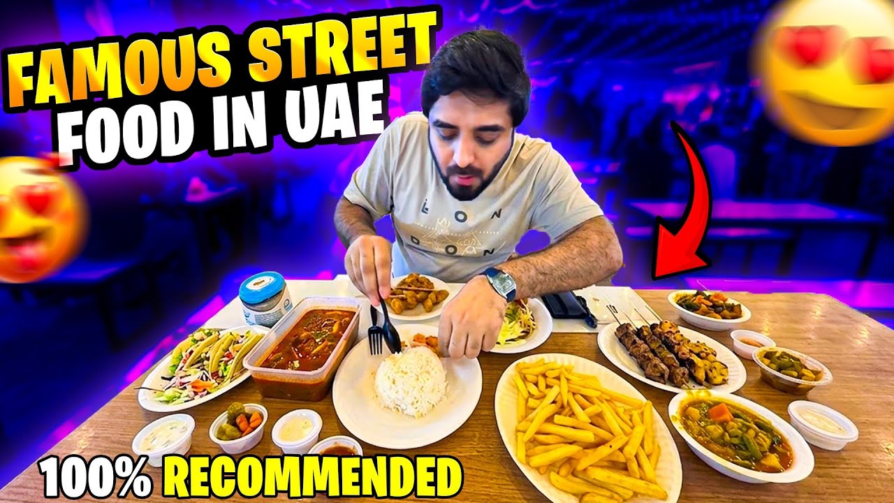 Visited Most Famous Food Street In Dubai 2025 🇦🇪 | Kash butt food vlogs 