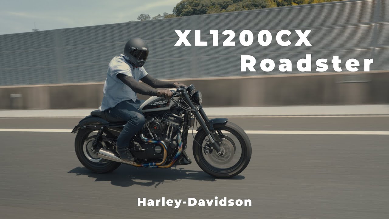 【XL1200CX Roadster】納車されたハーレーのロードスターを見せてもらいました | vlog | Harley-Davidson | FX30