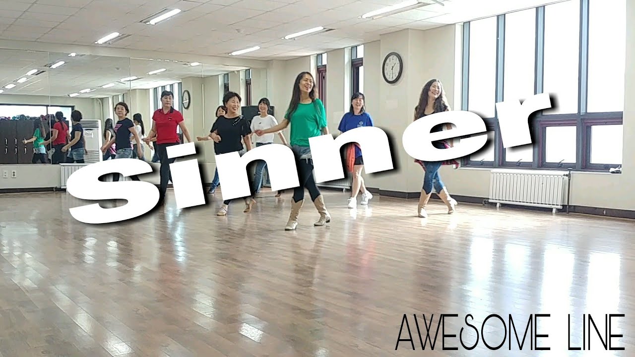 Sinner Line Dance - Roy Hadisubroto, Roy Verdonk (Improver)