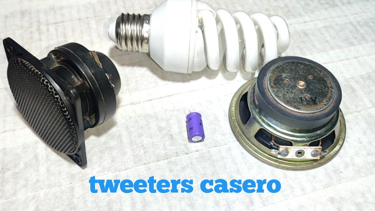 Cómo Hacer Tweeters Casero y Muy Fácil
