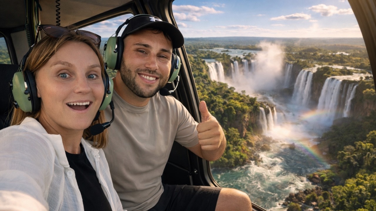 To było nasze marzenie&hellip; lot helikopterem nad Iguazu