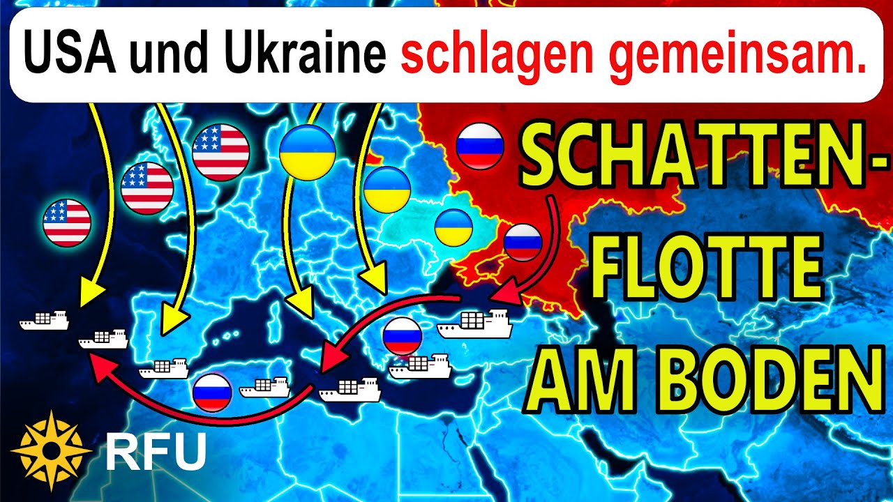17.01.26: Vom Schwarzen Meer bis zum Atlantik - russische Schattentanker gehen unter