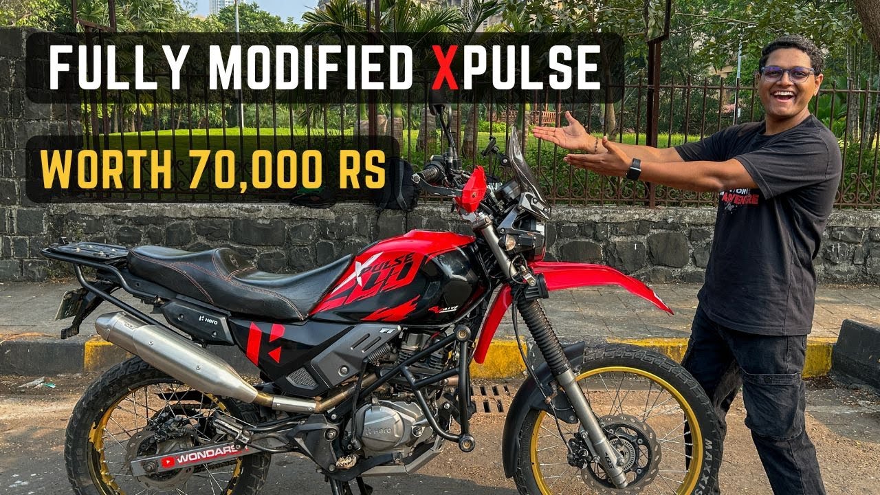 Fully Modified Xpulse 200V | Best Modified Hero Xpulse 200 4V | This Modification Worth me 70,000RS