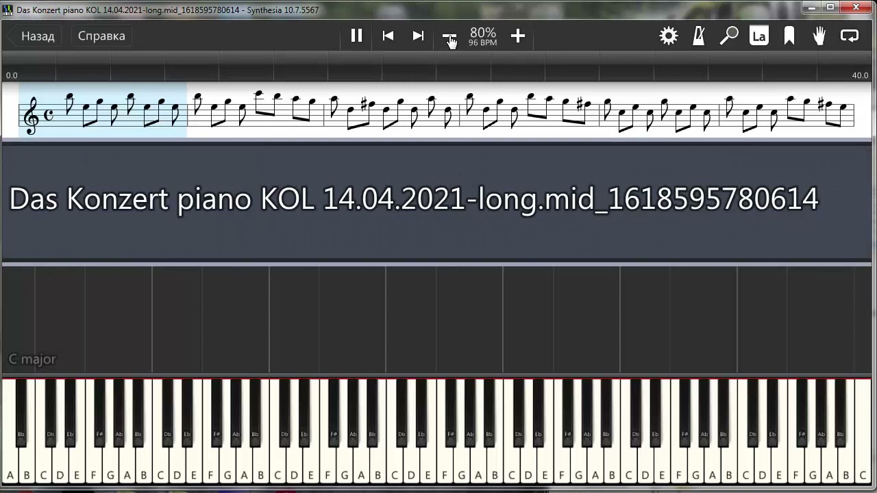 MO-DO - Das Konzert Piano easy tutorial