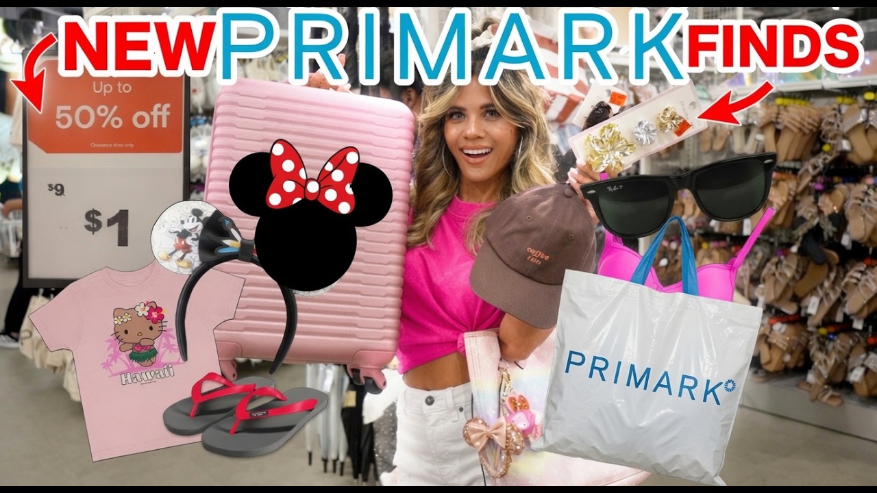 PRIMARK* GIRLY NEW FINDS SHOP WITH ME! LUXURY FOR LESS SHOPPING SPREE HAUL