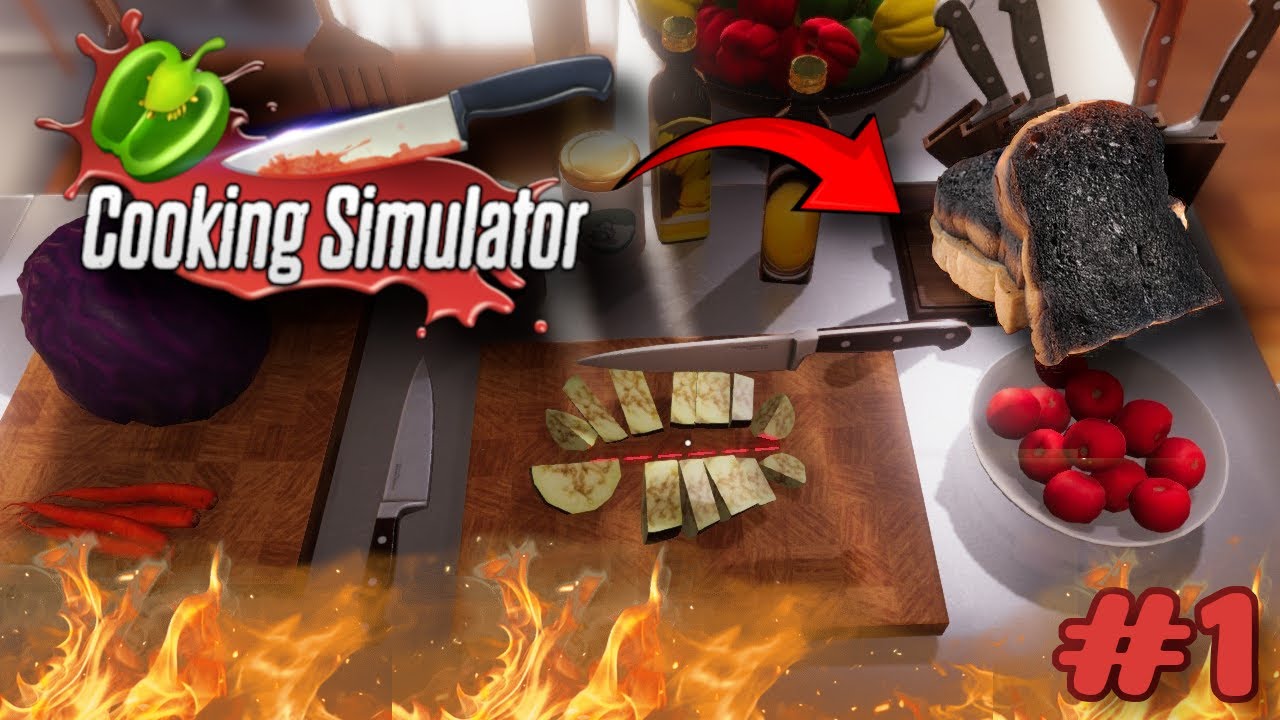 UCZE SIĘ GOTOWAĆ... - COOKING SIMULATOR #1