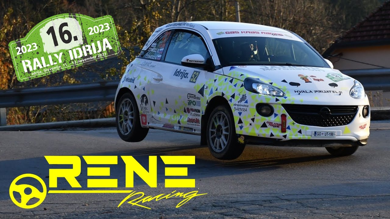 16. Rally Idrija 2023 - HP Ledine 6 | Rene Černigoj - Aljaž Černigoj (Opel Adam Cup)