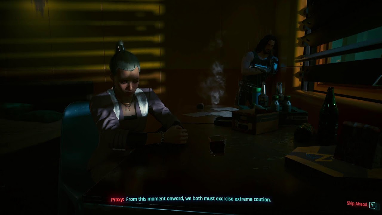 Sato playing... CyberPunk 2077