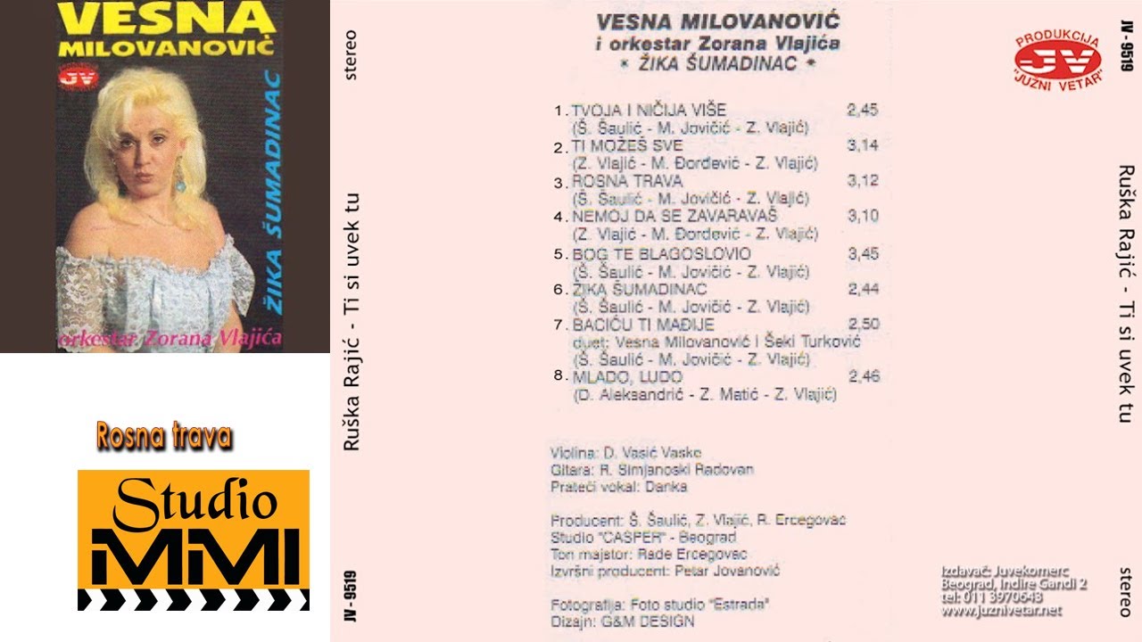 Vesna Milovanovic - Rosna trava