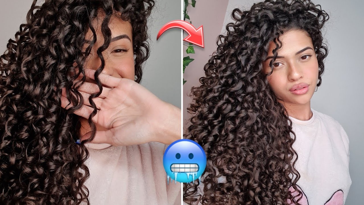 COMO FINALIZAR O CABELO CACHEADO NO FRIO 🥶| part2