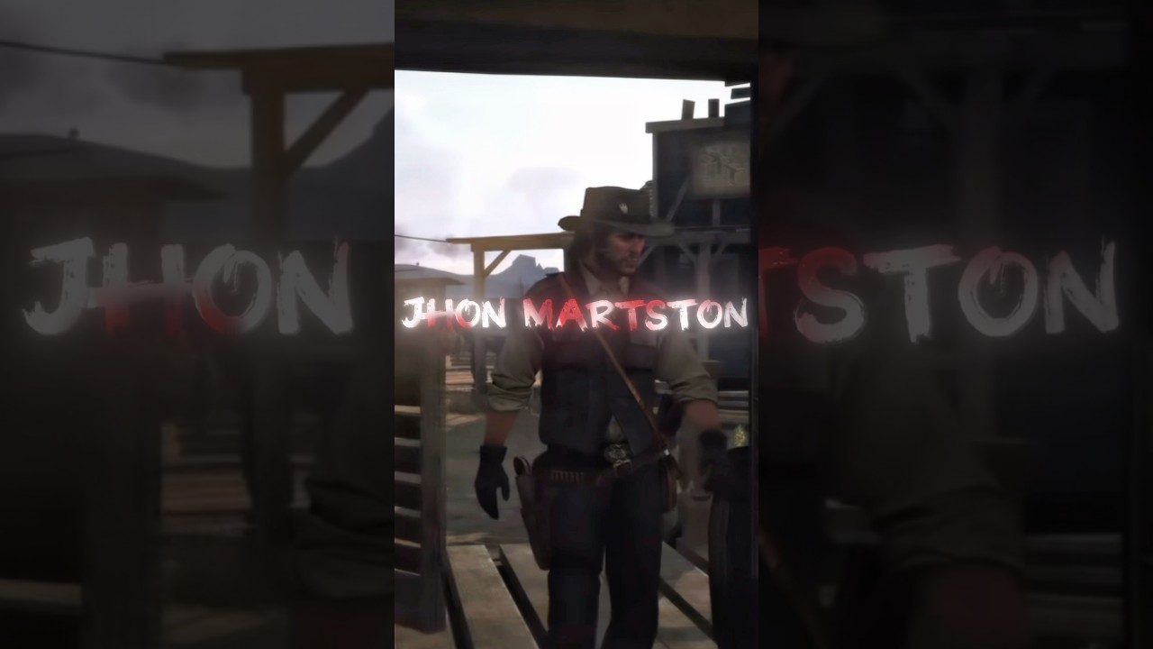 Jhon marston #60fps #edit #jhonmarston #rdr1 #rdr2