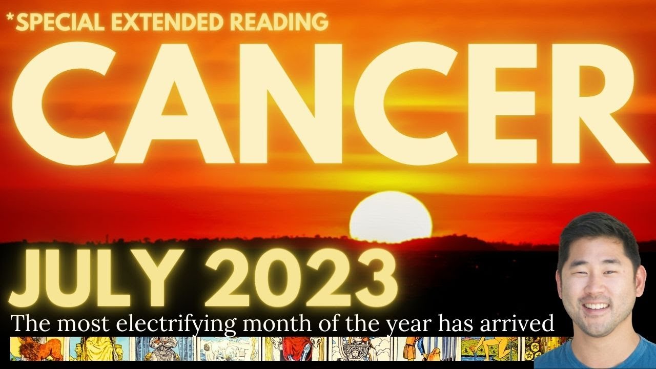 Cancer July 2023 - YOUR MOST LIFE-CHANGING, TEARS-OF-JOY MONTH YOU'VE HAD ❤️‍🔥🍾 Tarot Horoscope♋️