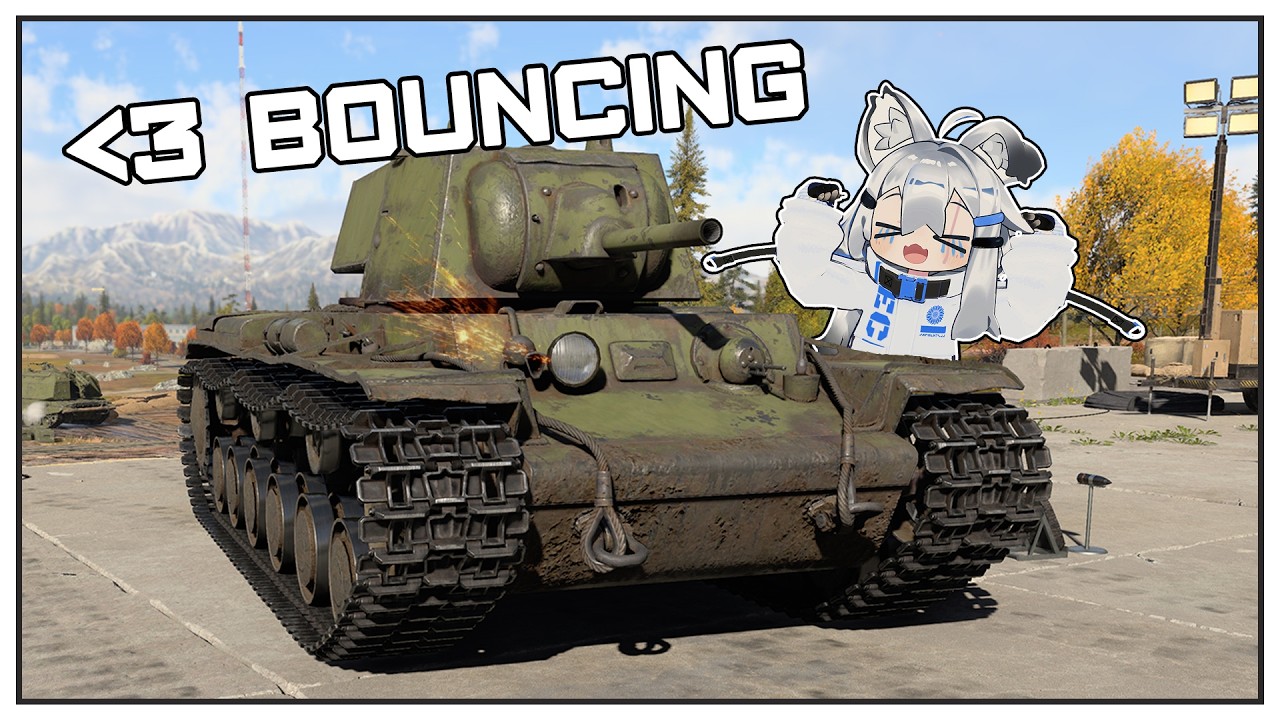 This Tank Is A Bouncing Machine
