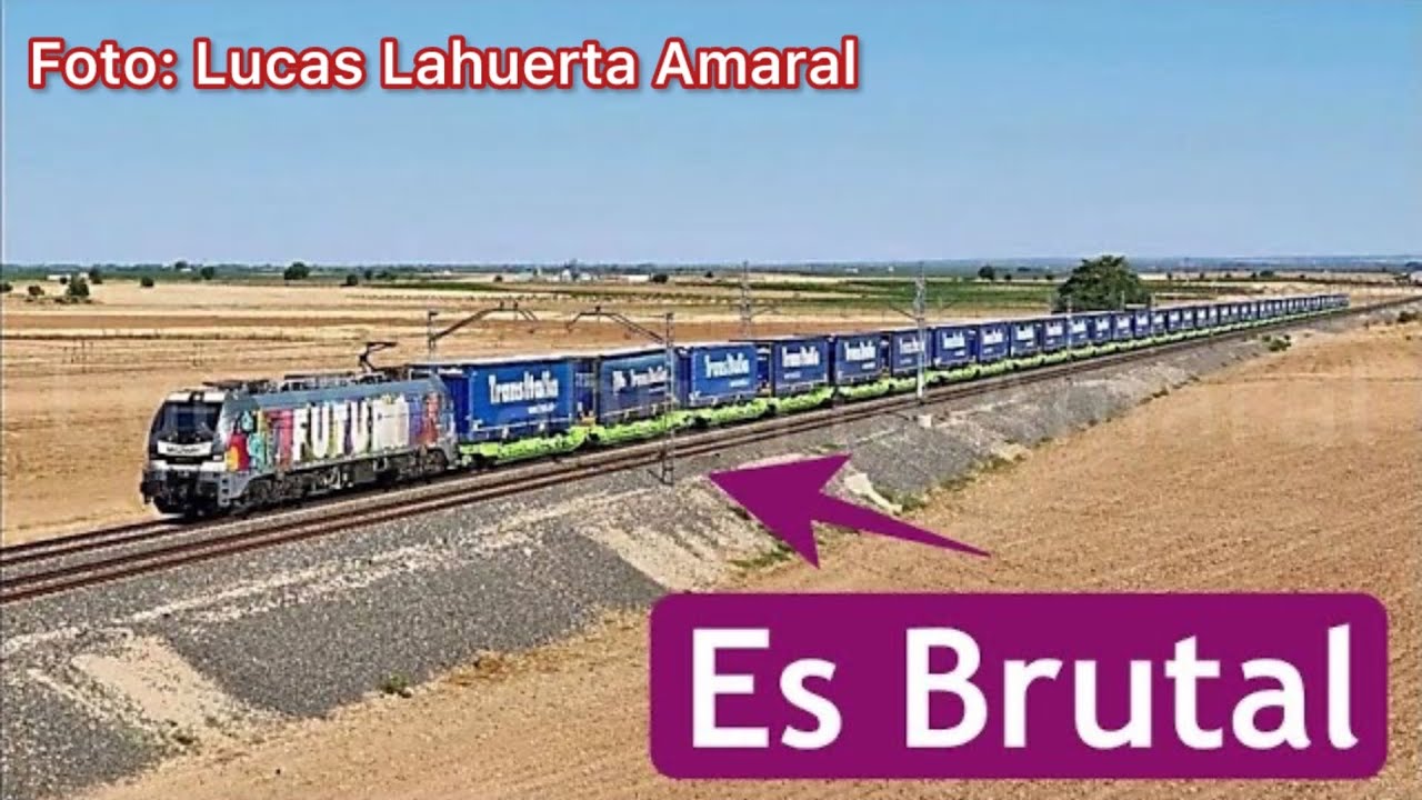 🎥🎙️El TREN Mercante del AÑO COMIENZA a Rodar