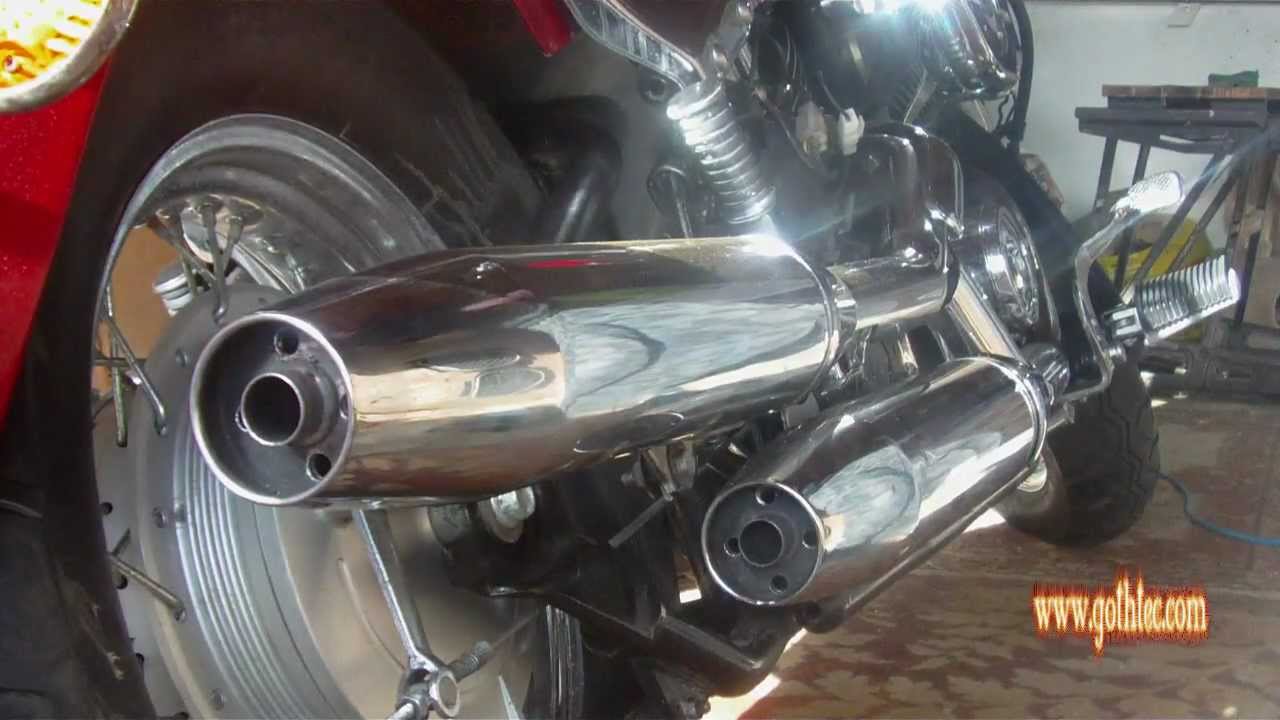 Yamaha Dragstar Exhaust Modification - No rejet!