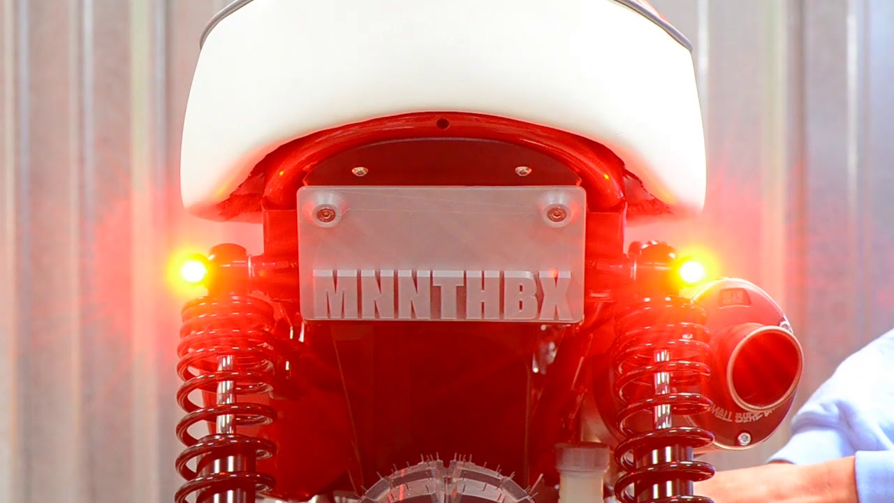 MNNTHBX Monkey tail w/ Rizoma integrated lights