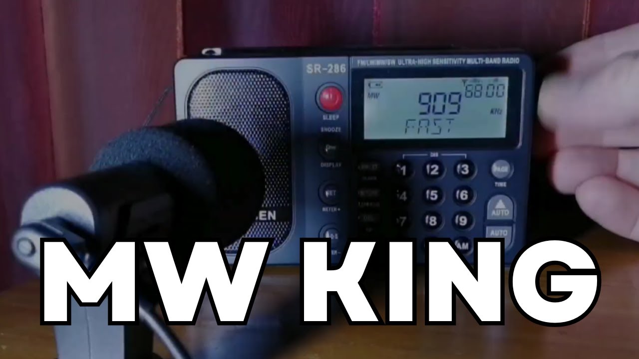 Qodosen SR-286 vs XHDATA D-808: A new standard for MW listening #radio #tef6686