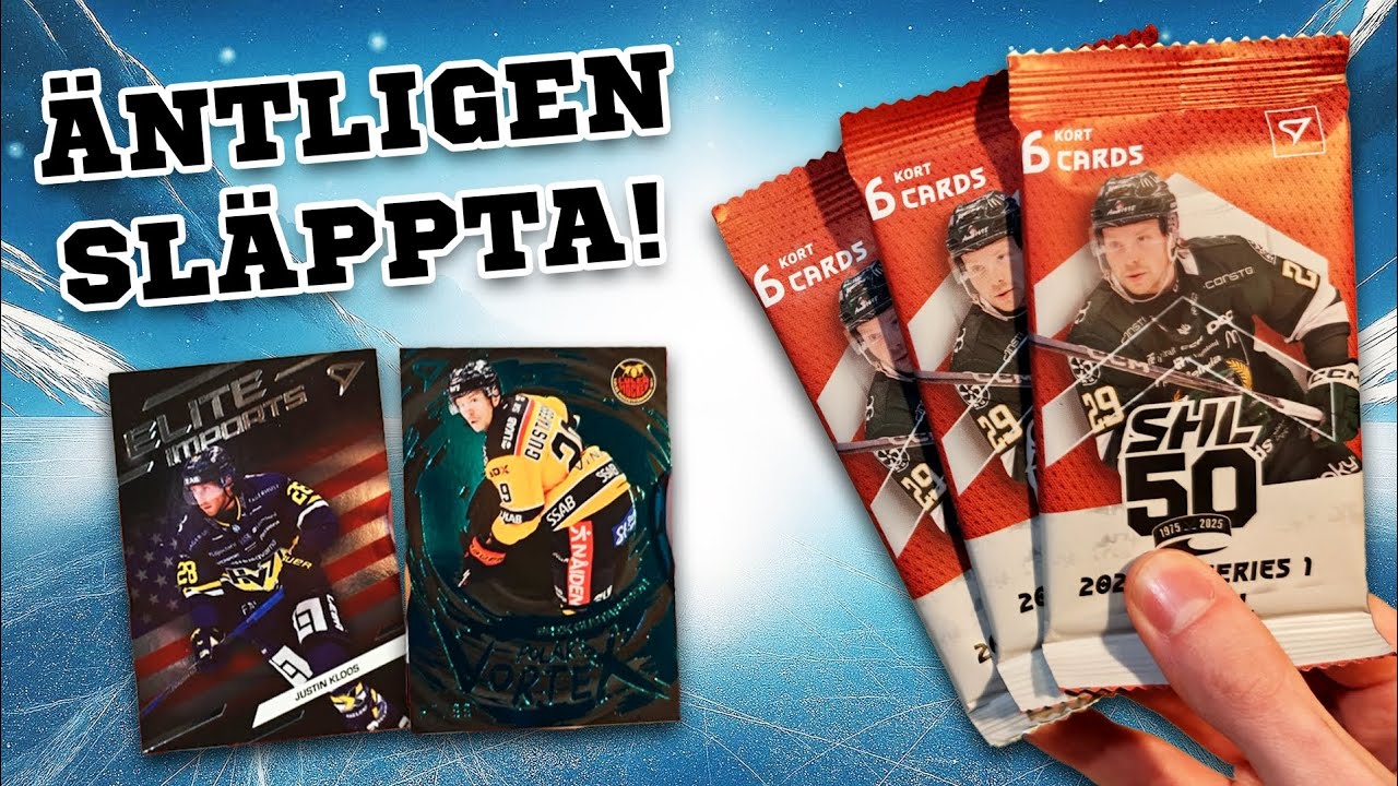 ÄNTLIGEN HÄR! SHL 25/26 Retail Packs🔥 