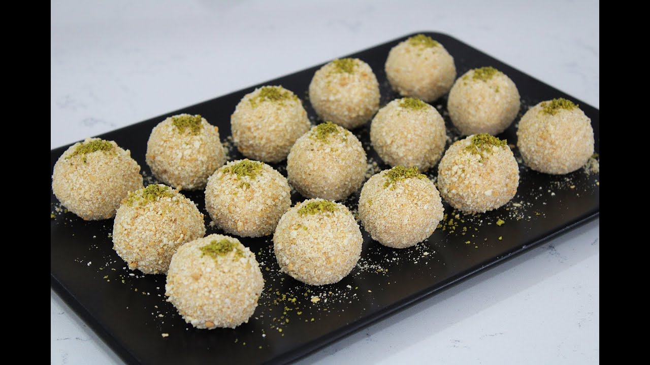 SADECE 3 MALZEME İLE 5 DAKİKADA HAZIR İKRAMLIK TATLI TARİFİ /  &Ccedil;AYIN KAHVENİN YANINA TATLI TARİFİ ✨