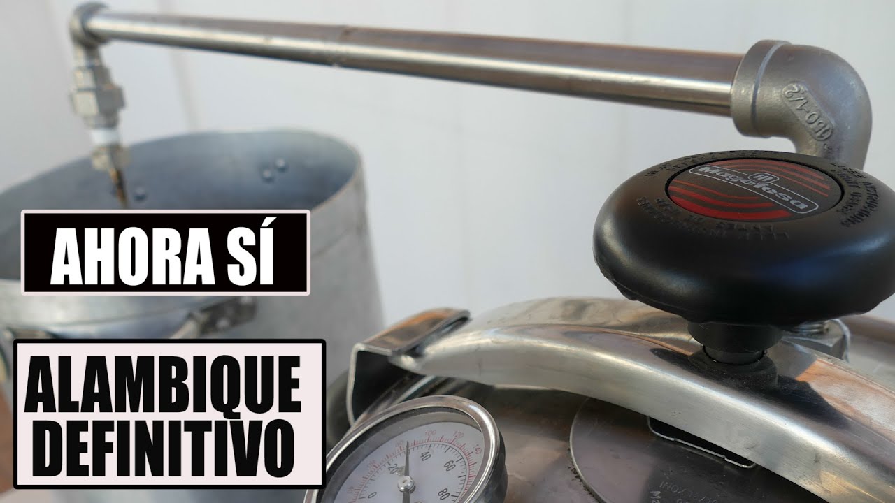 Mis  DESTILADOS y AGUARDIENTES ahora sí que salen CRISTALINOS con las MEJORAS del ALAMBIQUE