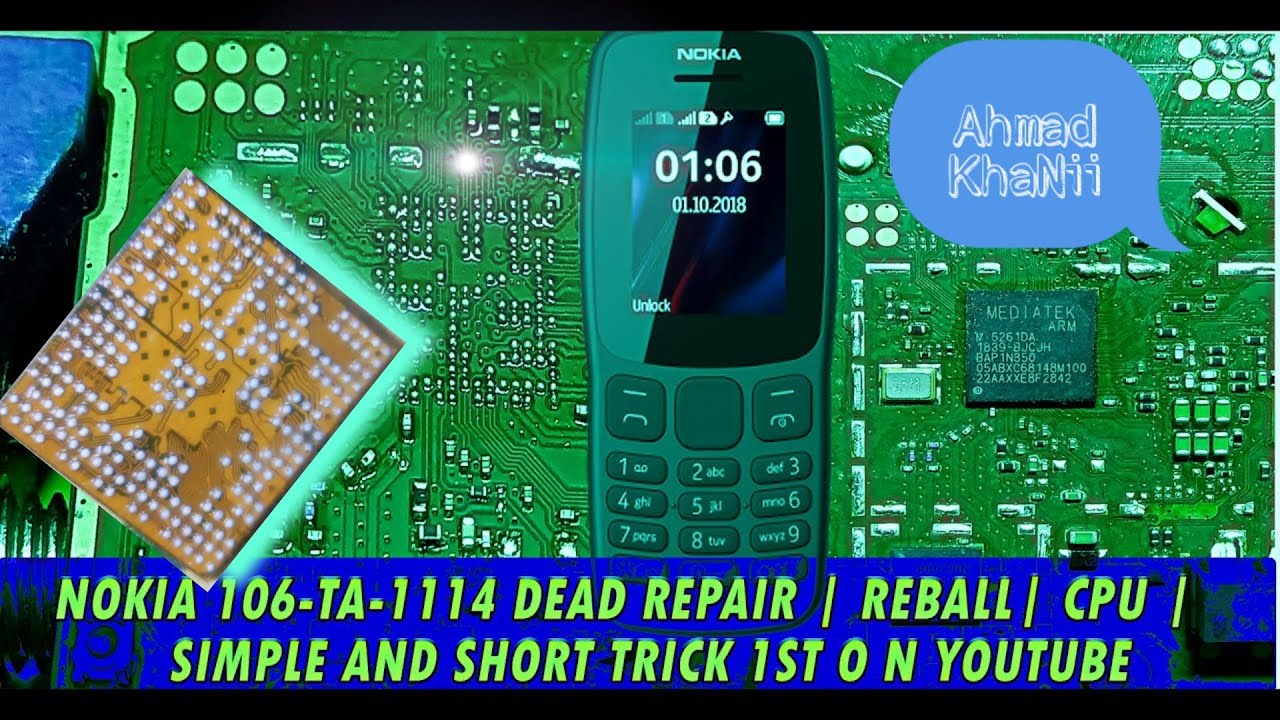 Nokia 106 TA1114 Power Ic Change 👌|Yt Studio|