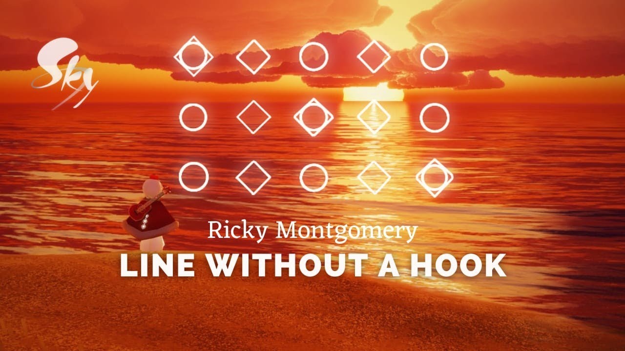 Ricky Montgomery - Line Without a Hook : Sky Guitar Sheet [ Sky : Children Of The Light ]